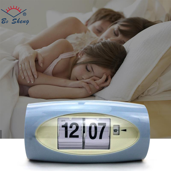 New Automatic Page Turning Alarm Clock Creative Personality Clock Page Digital Desk alarm Clock Home Decor