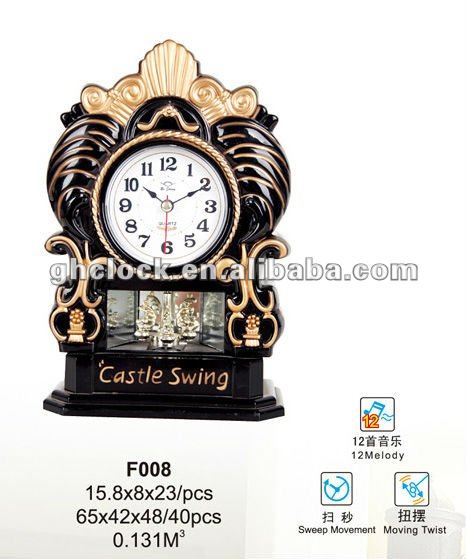 High Quality Antique Retro Old Clock Traditional Quartz Desk Clock