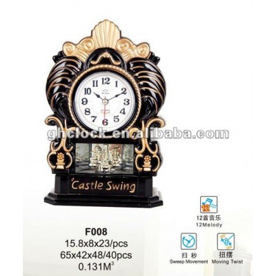 High Quality Antique Retro Old Clock Traditional Quartz Desk Clock