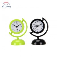 White metal black hot stamping mini ce beep travel bar battery beautiful alarm clock